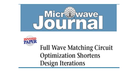 Full Wave Matching Circuit Optimization Shortens Design Iterations Image