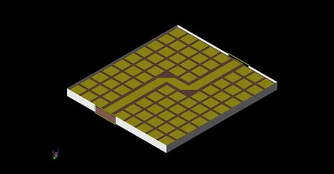 Microstrip Gap Waveguide on Electronic Band Gap Substrate Image