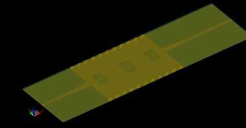 Substrate Integrated Waveguide Filter with CSRRS Image