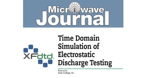 Time Domain Simulation of Electrostatic Discharge Testing Image