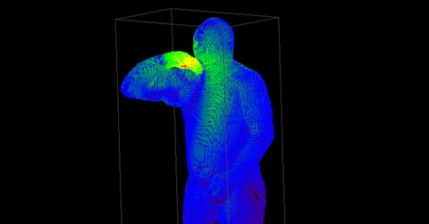 Keyless Entry Demonstration Using XFdtd and VariPose Image