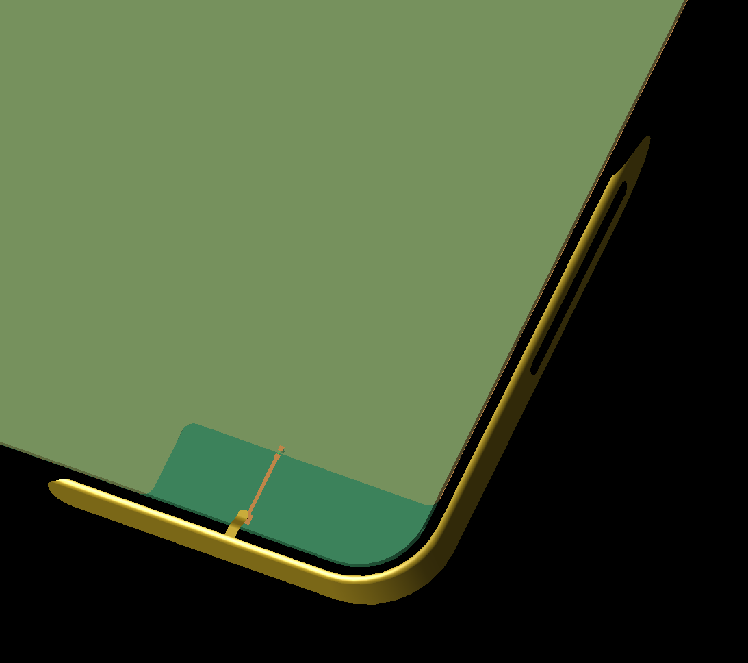 Figure 1: LTE antenna without matching network.