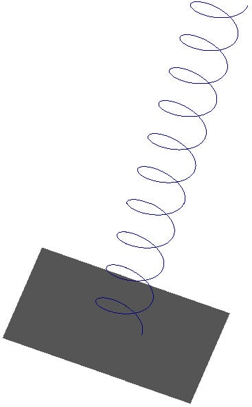 Figure 7: A helical antenna