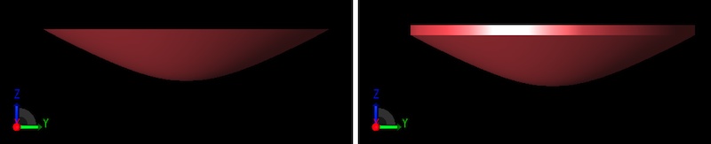 Figure 1: The two lens structures.