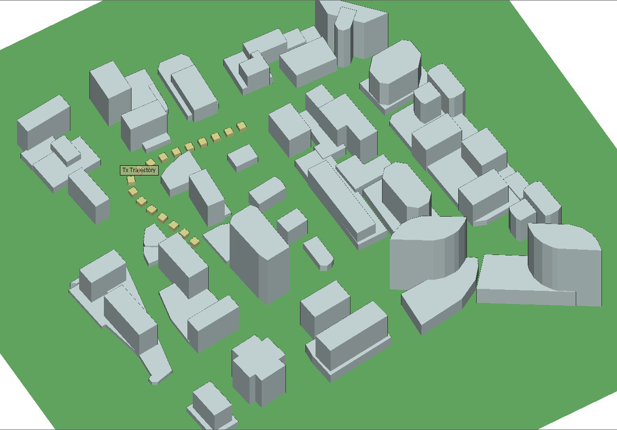 Figure 3Trajectory within the city of Rosslyn.