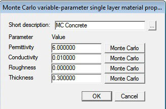 Figure 3Monte Carlo variable-parameter property window.