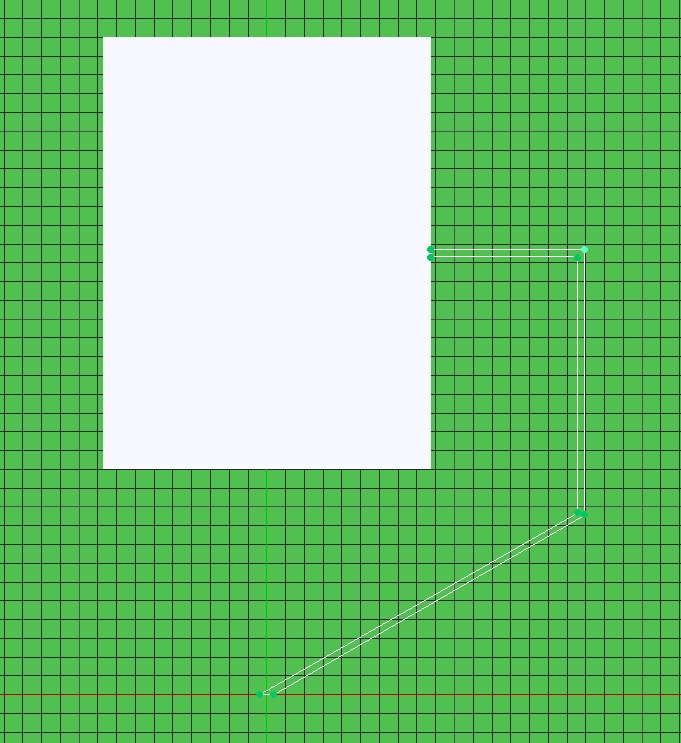 Figure 2: Sketch of feed line