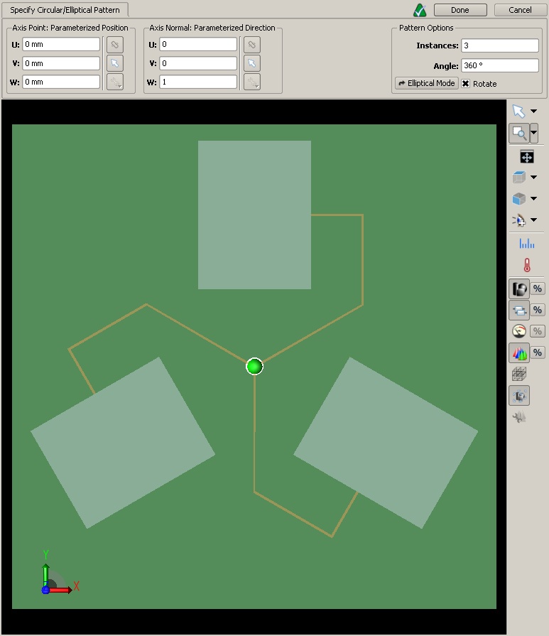 Figure 4: Defining the other two patches