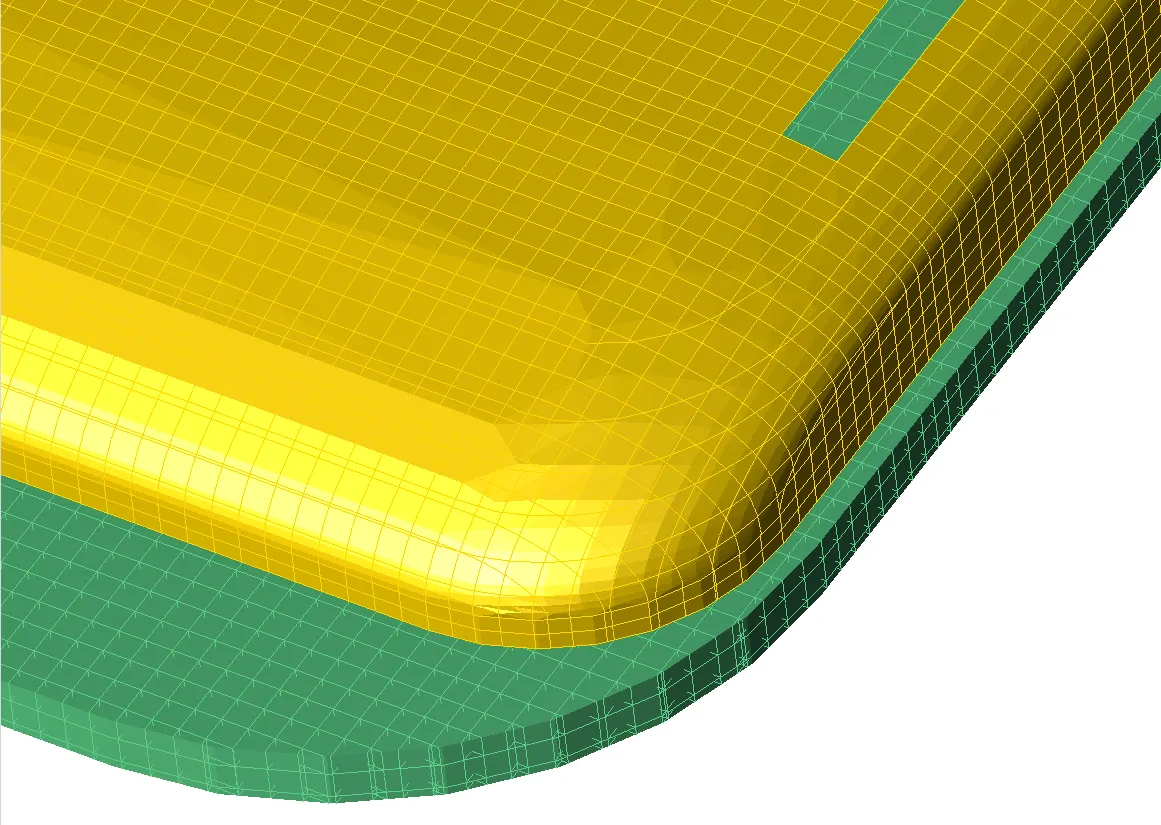 Mesh-view-corner-conformal-mesh