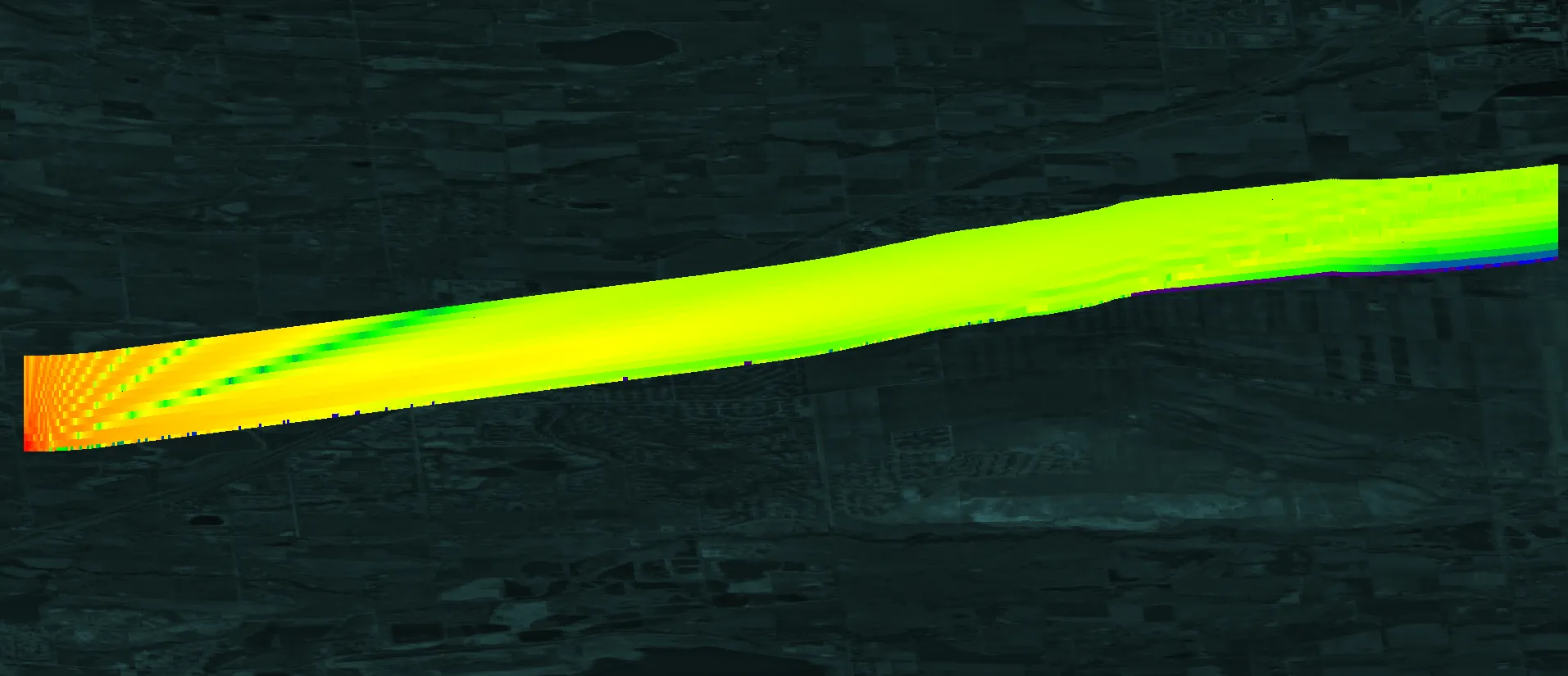 Vertical Plane Ray Model